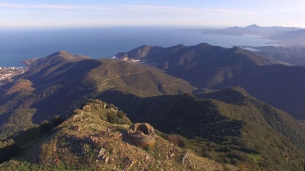 LA CRESTA FRONTERIZA DESDE BANYULS-SUR-MER